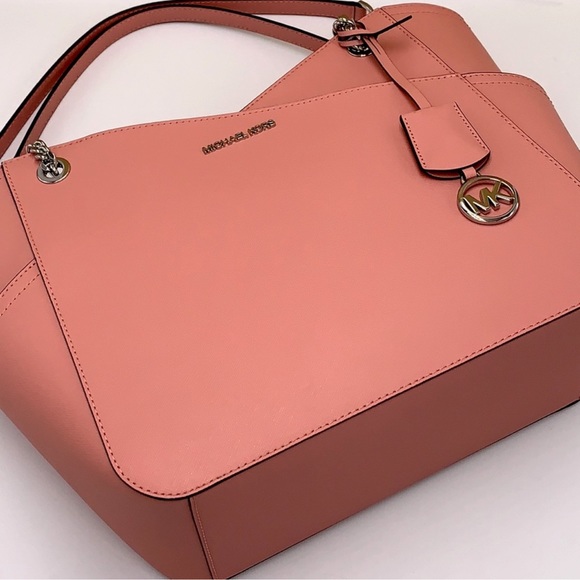 MICHAEL KORS
Jet Set Large X Chain Saffiano Leather Shoulder Tote
PRIMROSE 
NWT - Picture 3 of 16